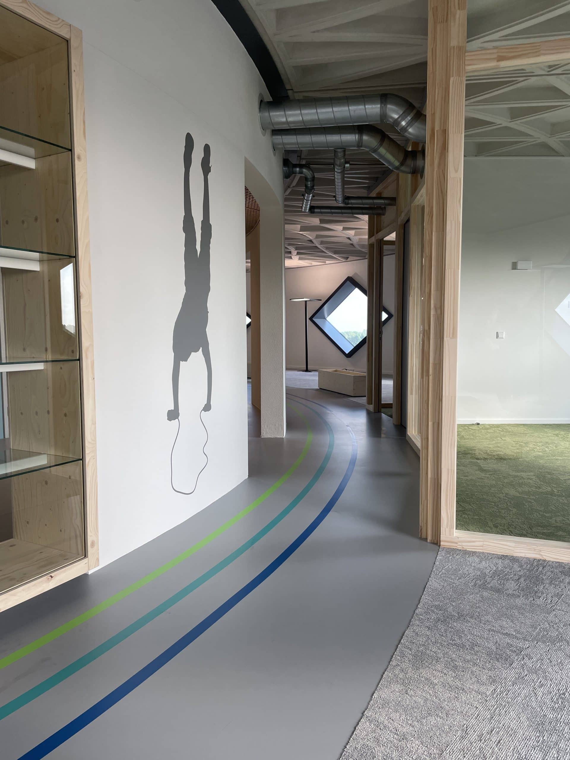 PU Business Gietvloer – Custom design gietvloer – Motion Gietvloeren
