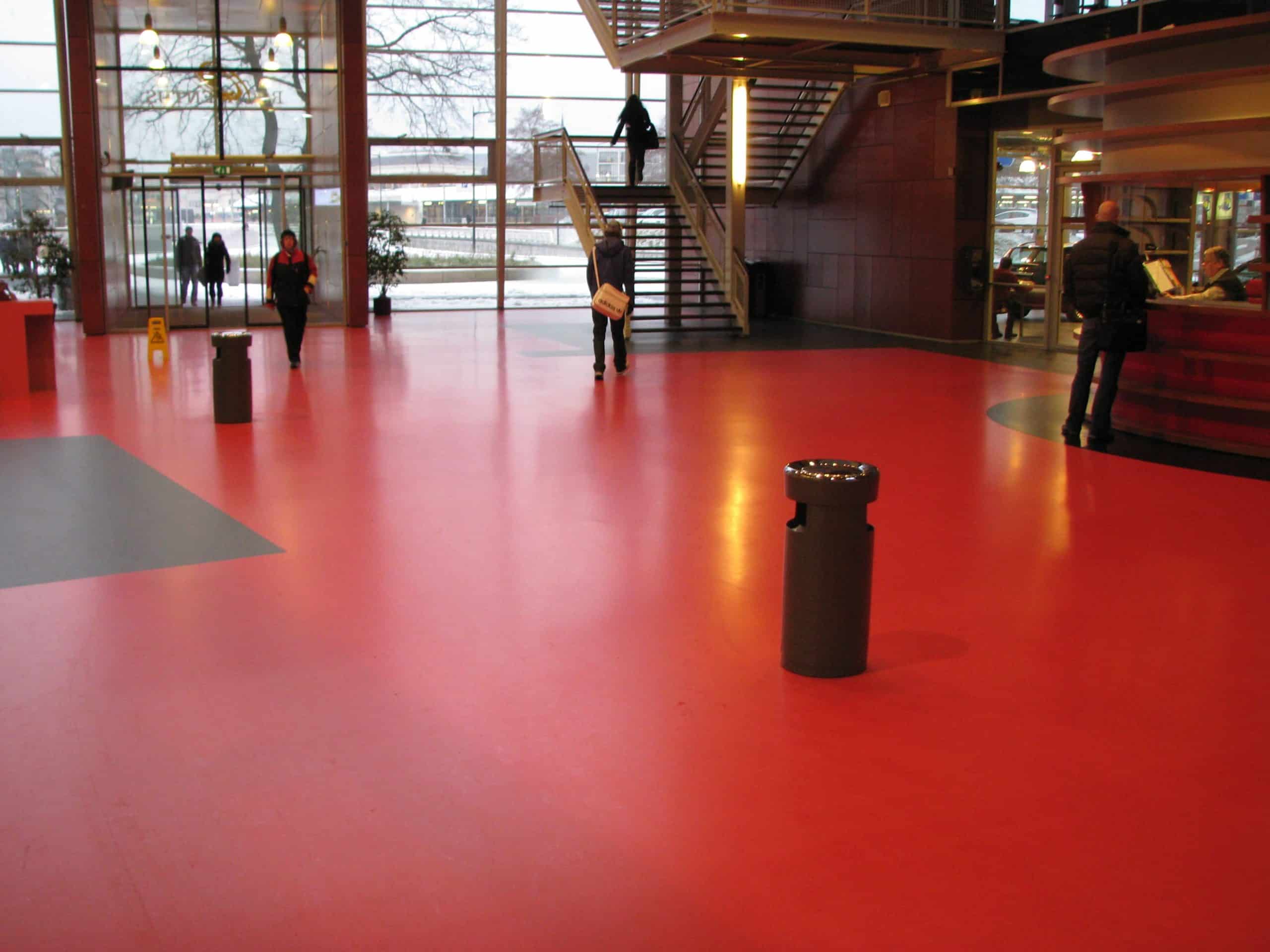 PU Business Gietvloer – Gietvloer in school – Renovatie gietvloer – Motion Gietvloeren
